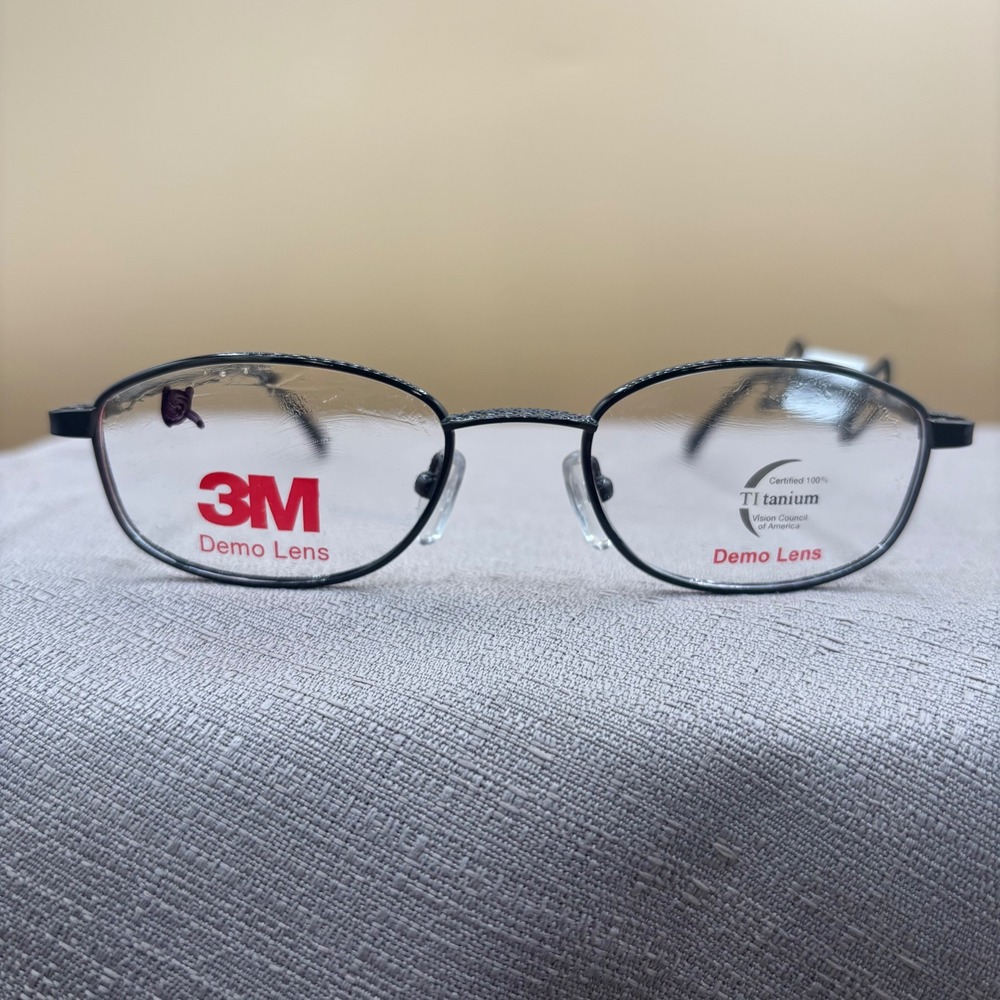 3M Urban T5 Titanium Safety Glasses Frames Shiny Dark Gunmetal Z87-2+ 49-19-135